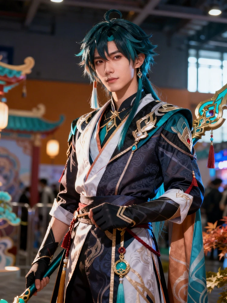 超真实Cosplay漫展现场照