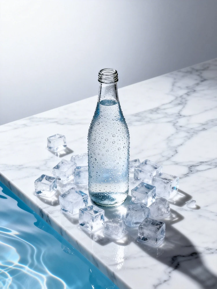 清凉俯拍产品大片