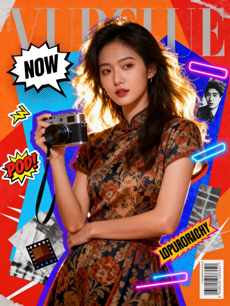 潮流拼贴海报风照片改造