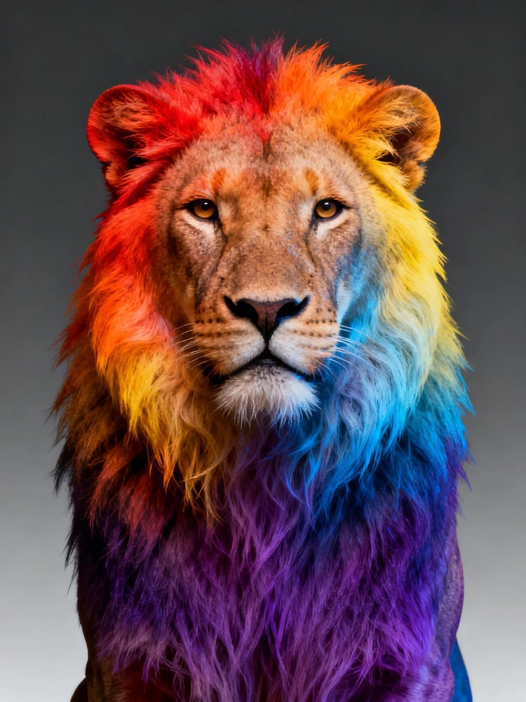 多彩动物Logo生成