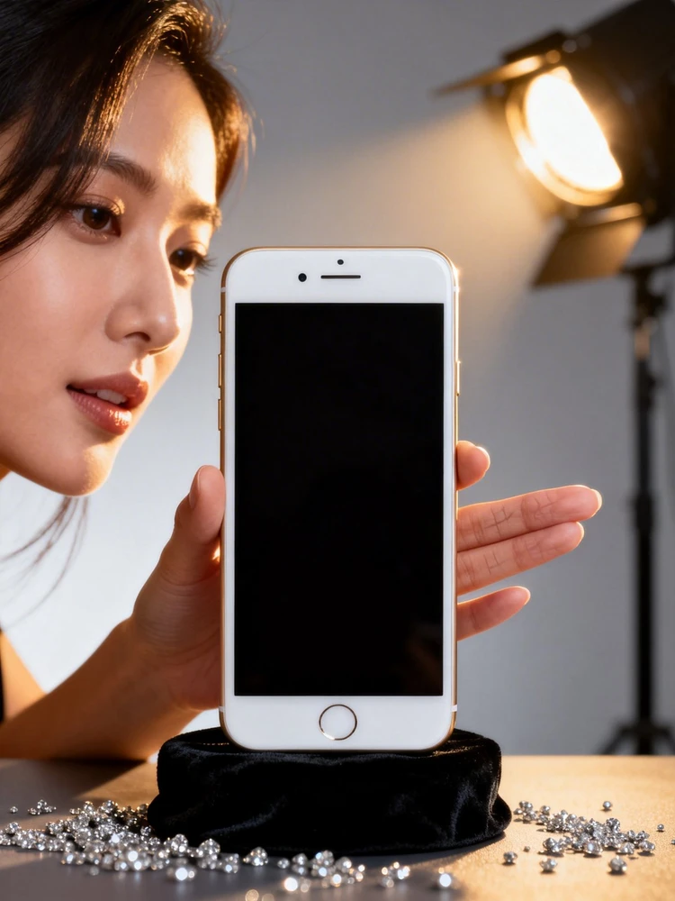 轻奢手持产品大片