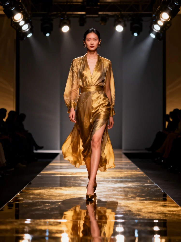 T台超模走秀换装