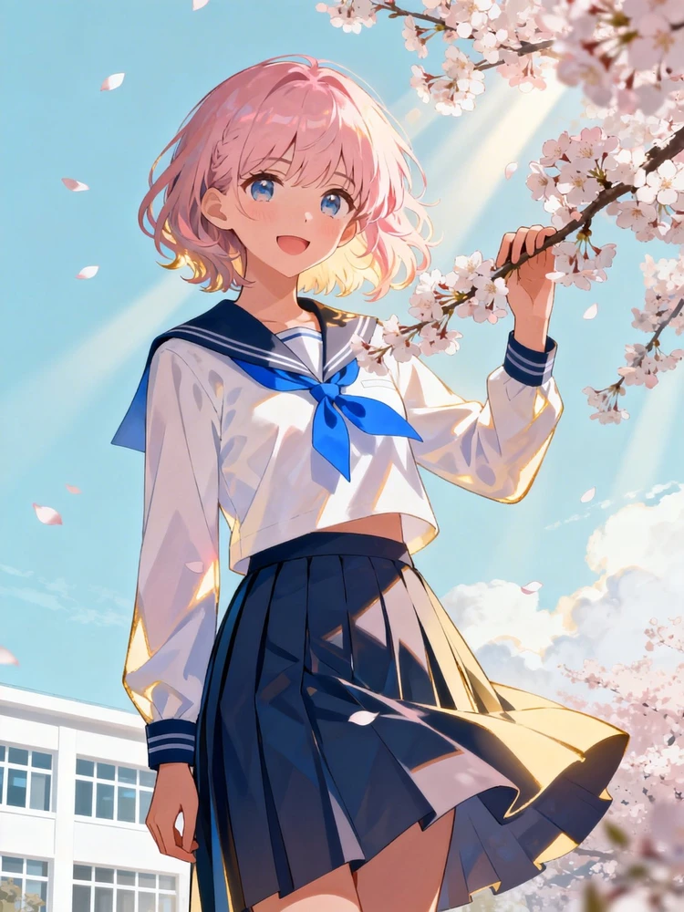 日系校园动漫写真