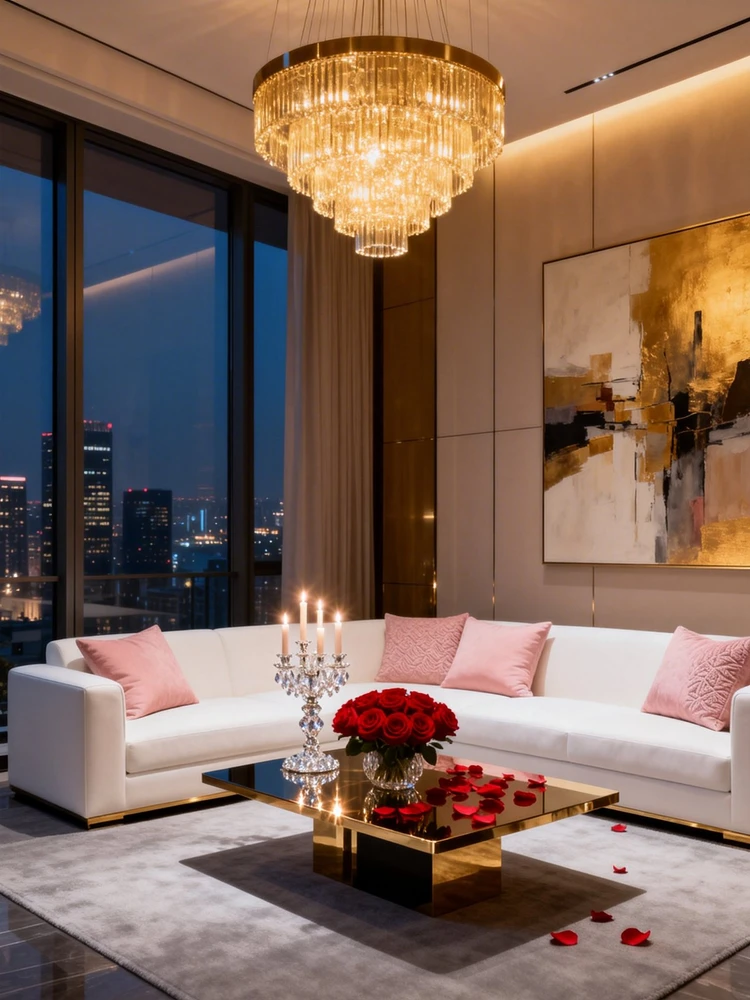 情人节高端家居海报