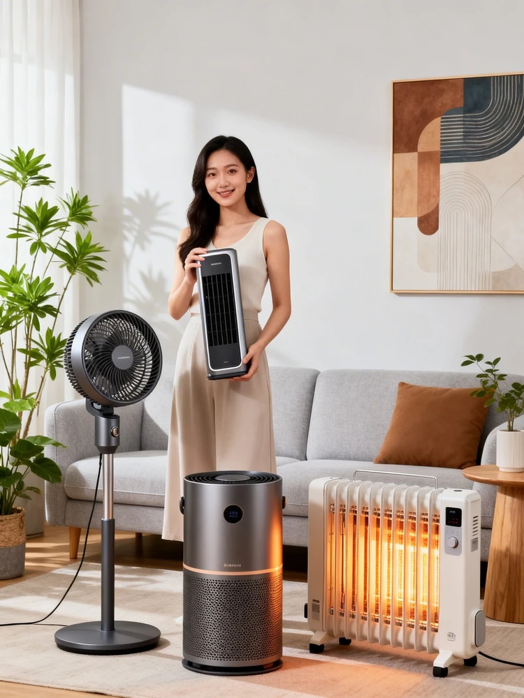 客厅模特家居产品场景图