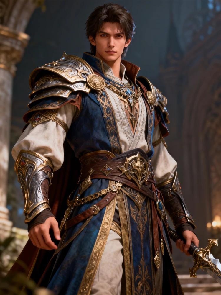 史诗游戏主视觉海报