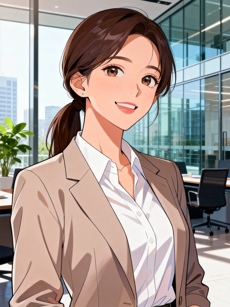 韩漫职场女主漫画头像