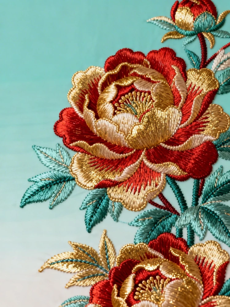 中国传统刺绣国风图