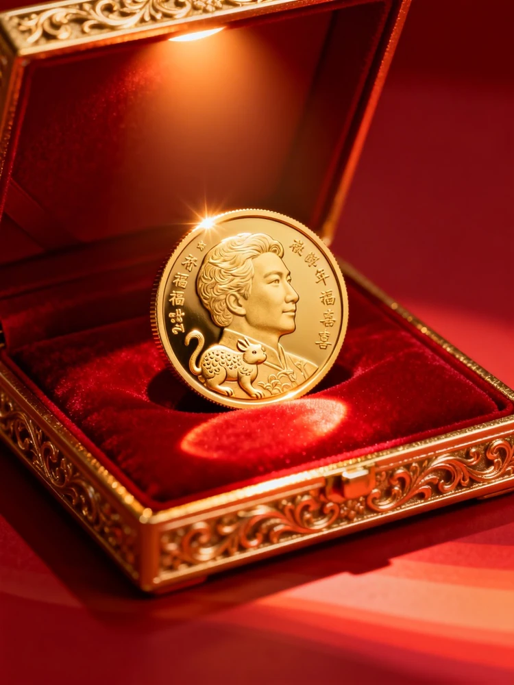 新春纪念金币头像生成器