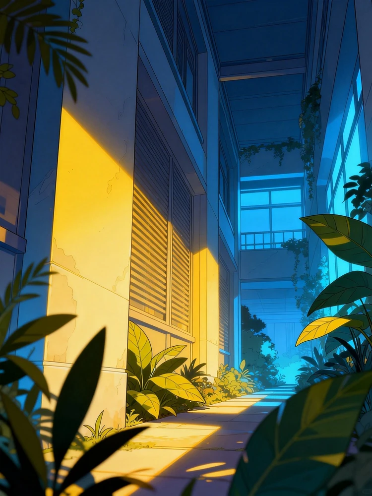 2d漫剧动画场景