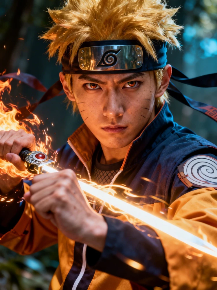 火影忍者·真人版超写实忍术人像