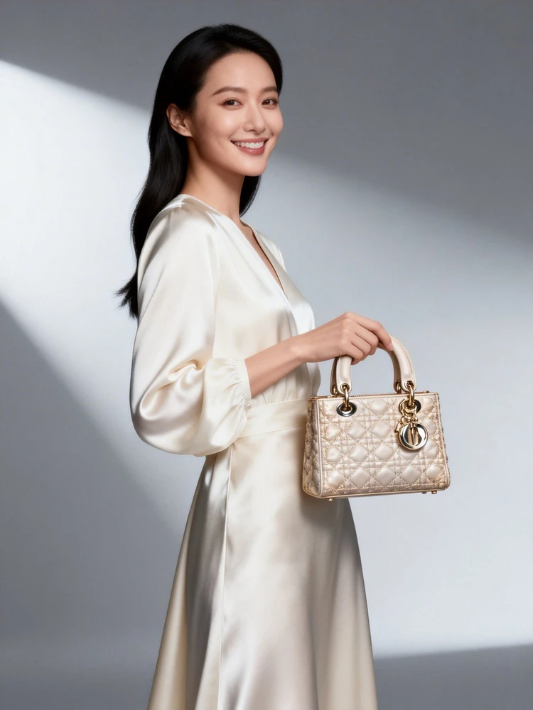 电商模特手持产品展示｜轻奢时尚｜场景海报