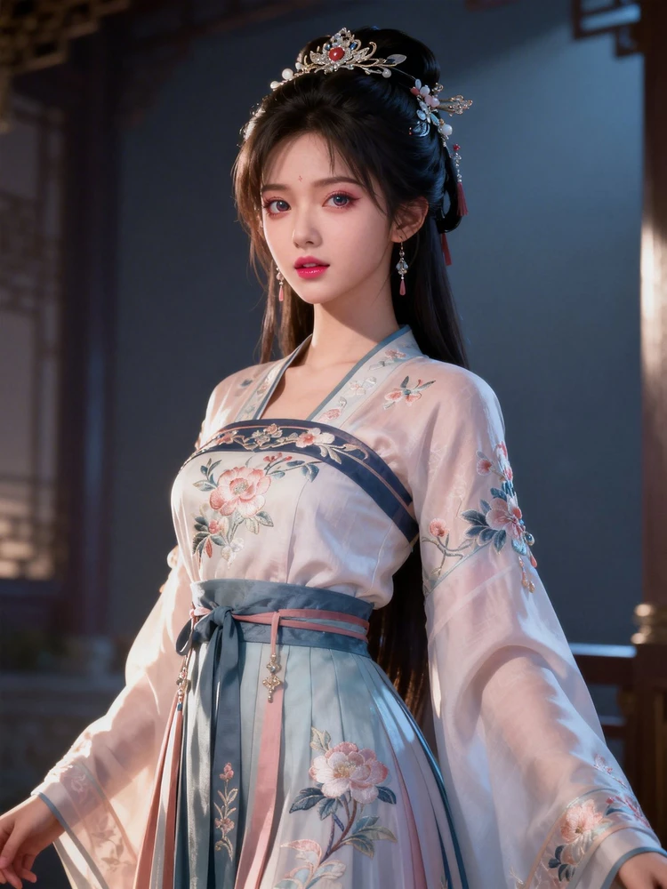 游戏古风少女风格