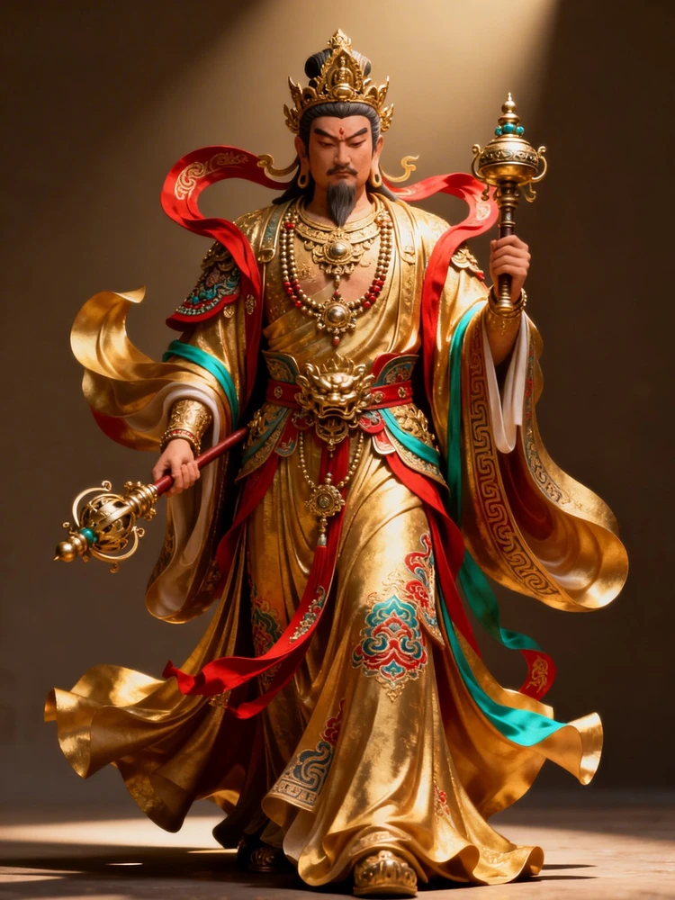 神话人物法相海报