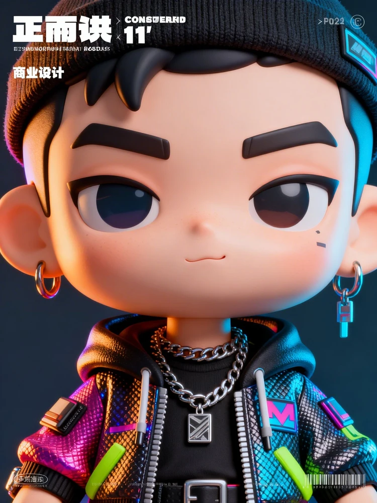 照片变Q版潮玩手办