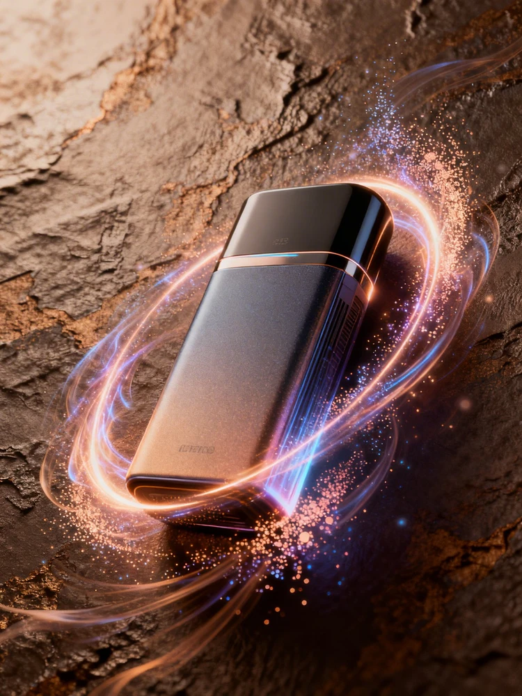 产品粒子光效海报