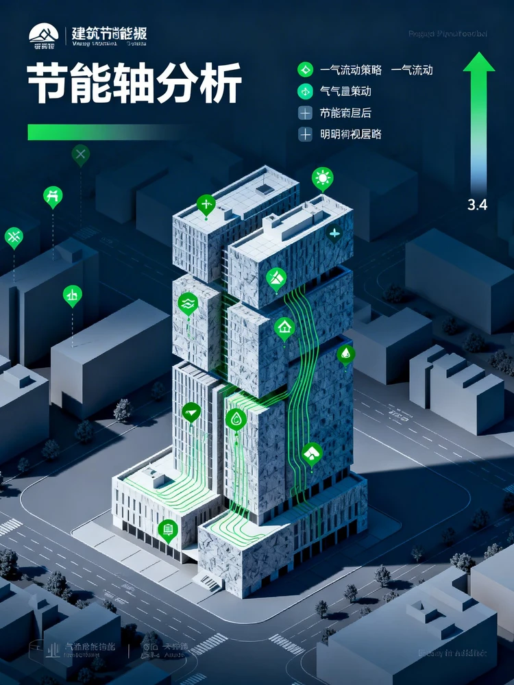 建筑节能轴测分析图生成器