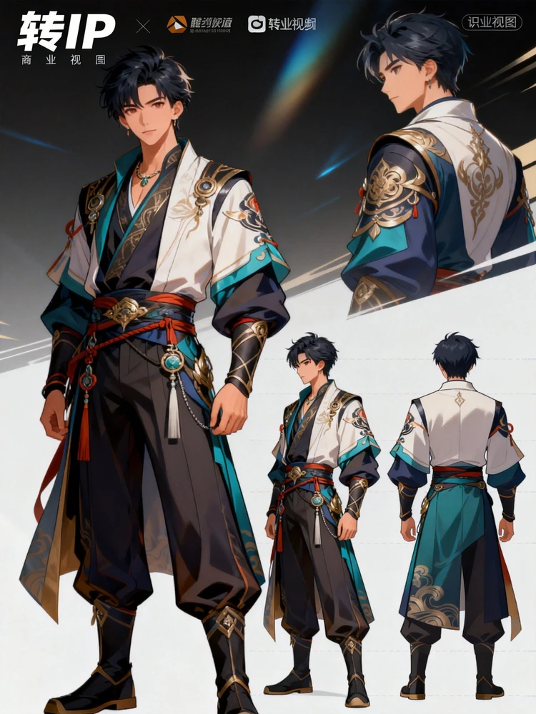 任何图片主体转IP设计三视图