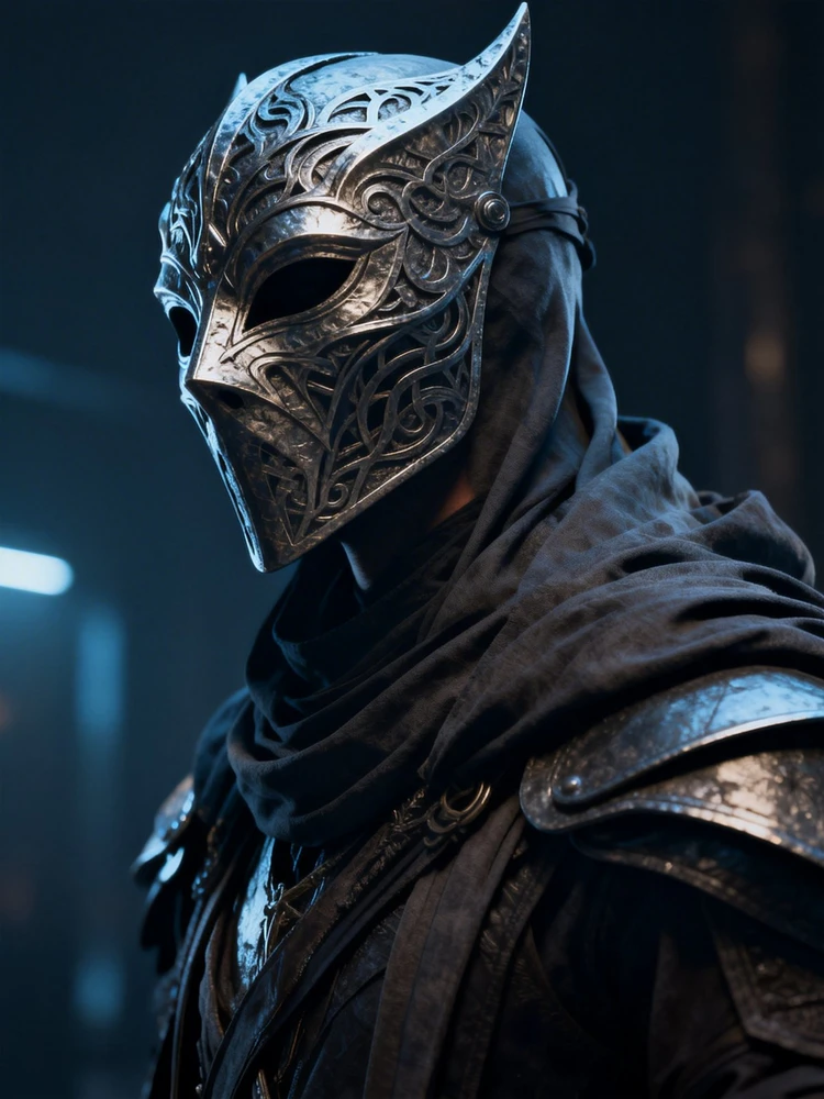 CG质感角色永恒的面具