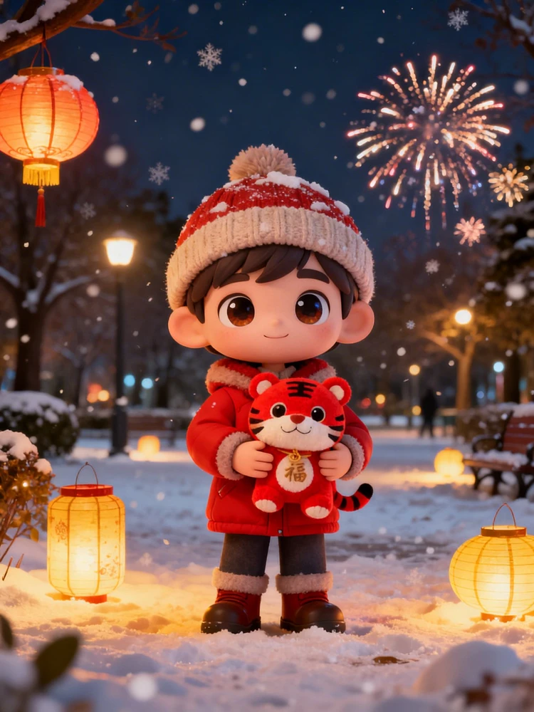 新春童萌3D卡通写真