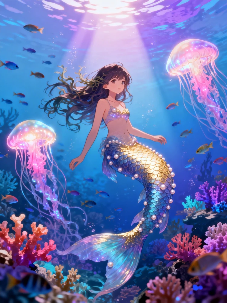 海洋人鱼动漫写真