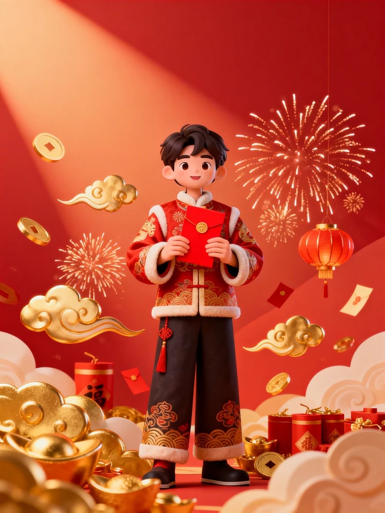 一键定制角色红包封面