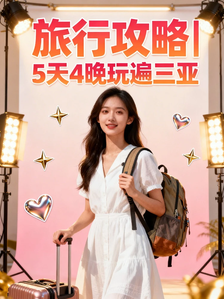 小红书爆款图文封面生成器