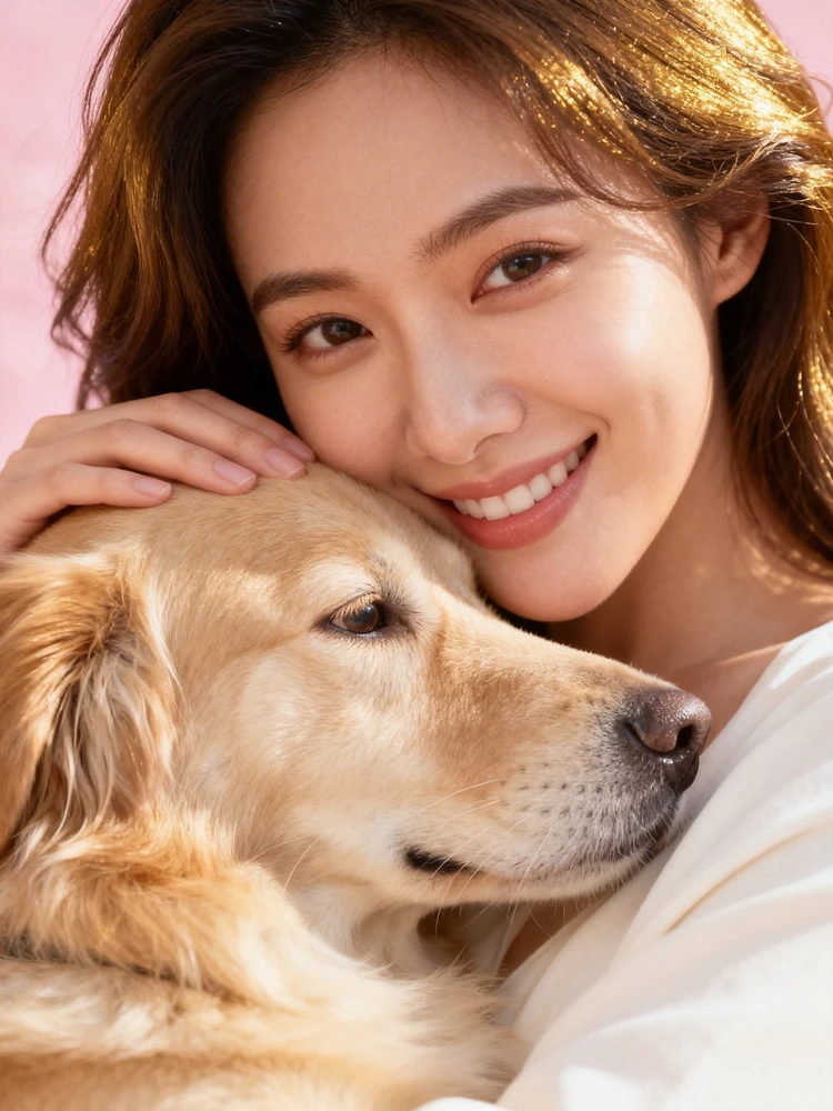 宠物同框梦幻写真