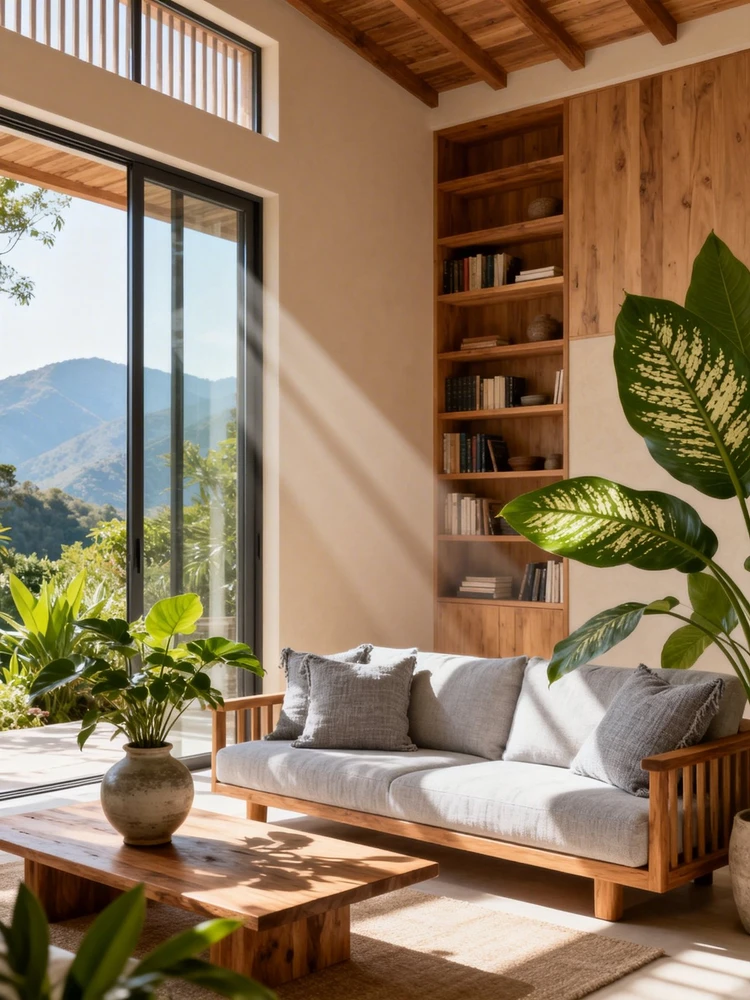 自然主义家居场景海报