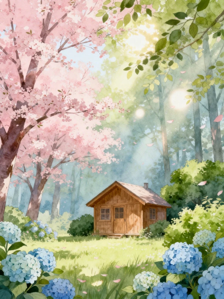 粉彩治愈手绘生成器