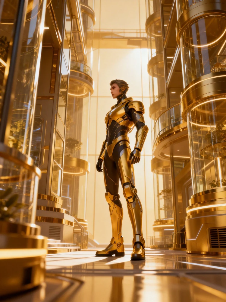 3D大透视角色场景生成器