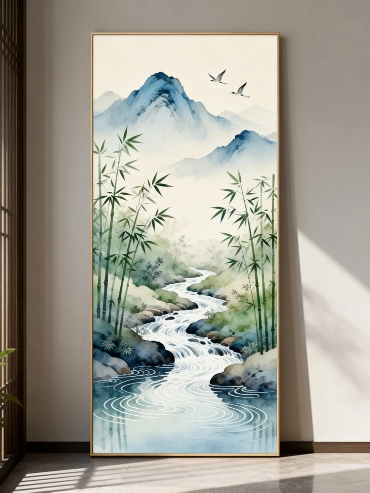 禅意治愈装饰画生成器