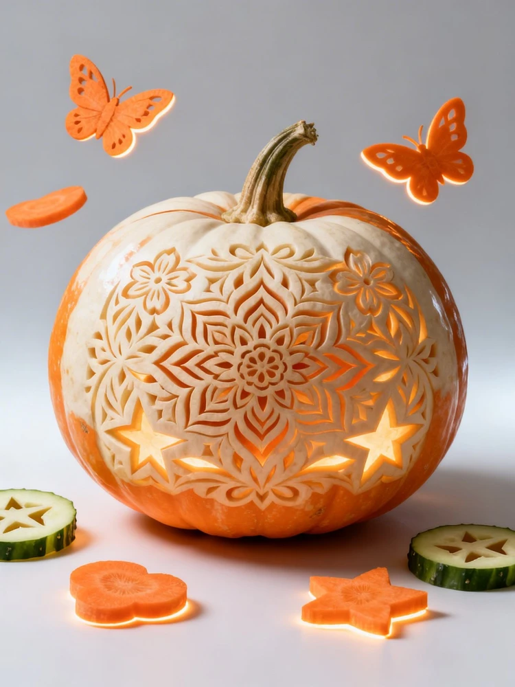 蔬菜雕刻创意生成器