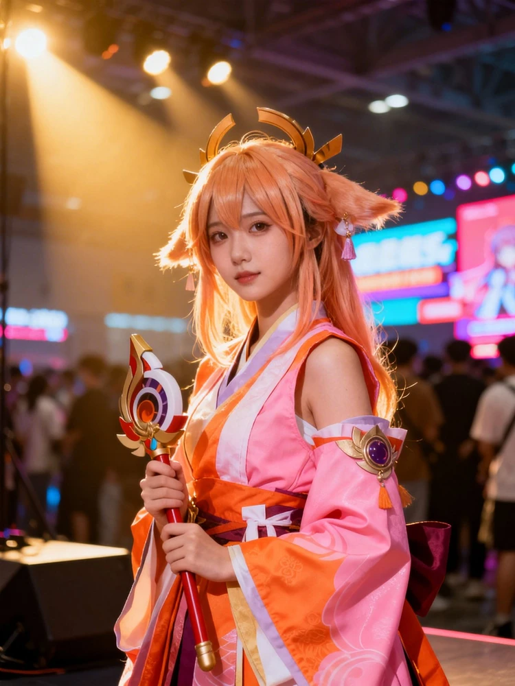 漫展Cos现场照生成器