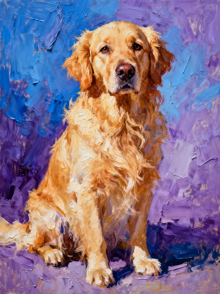 宠物油画厚涂生成器