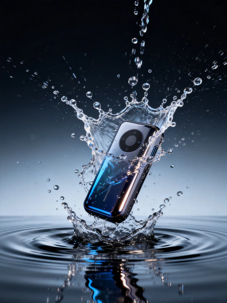 产品落水特效海报生成器