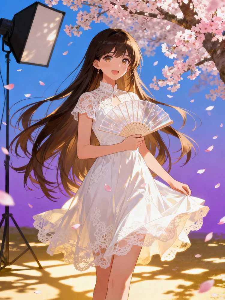 影棚风二次元美女生成器