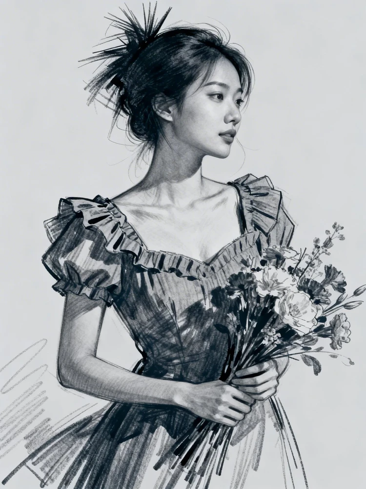 照片转线稿插画