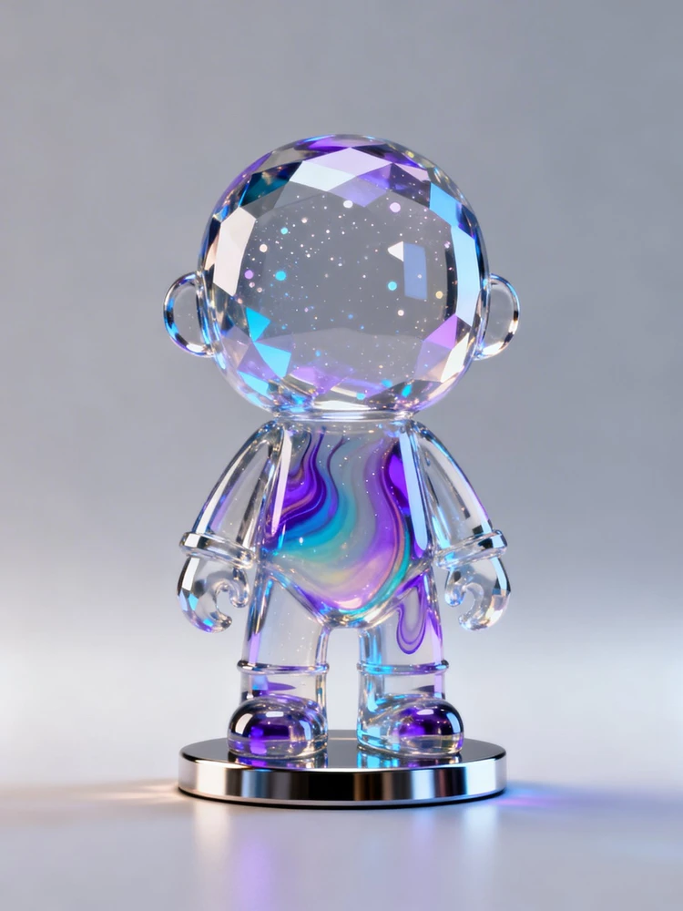 玻璃潮玩摆件生成器