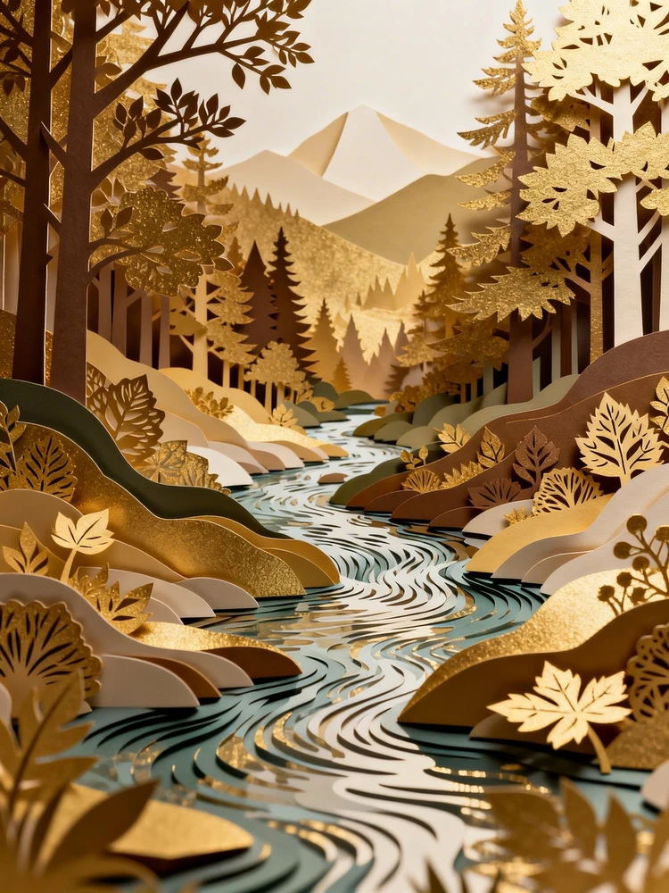 分层剪纸艺术生成器