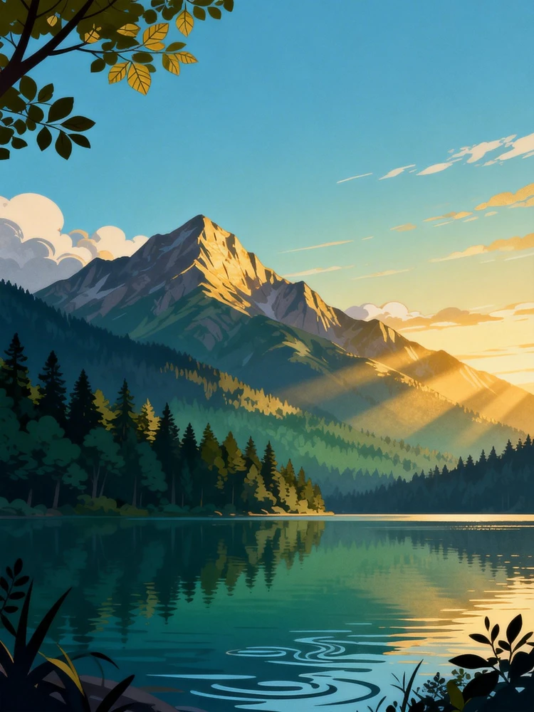 风景壁纸插画生成器