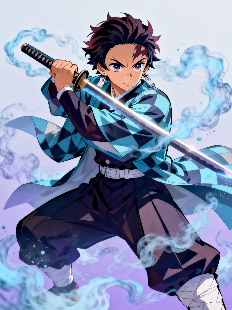 鬼灭之刃霞之呼吸雾隐特效！