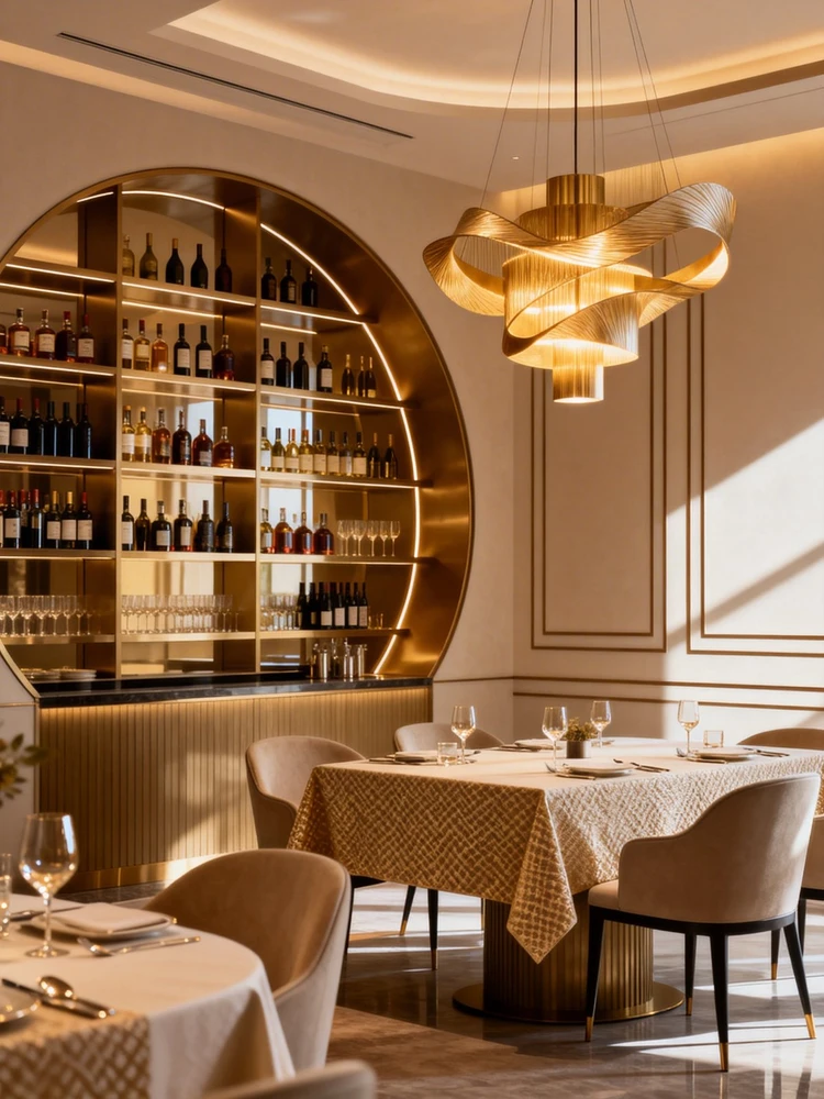 雅致轻奢餐厅生成器