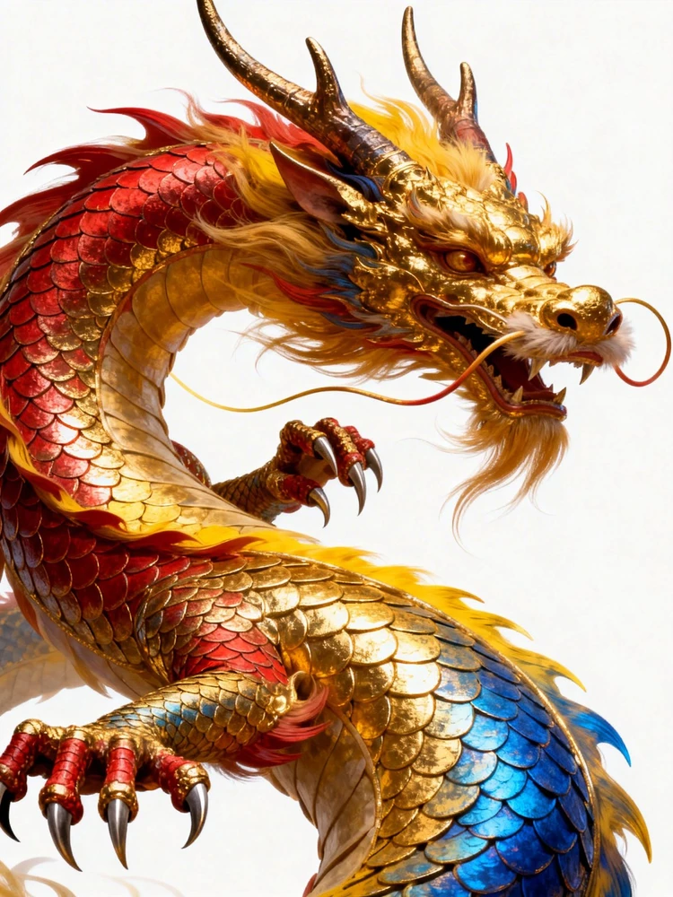 国风神龙角色海报生成器